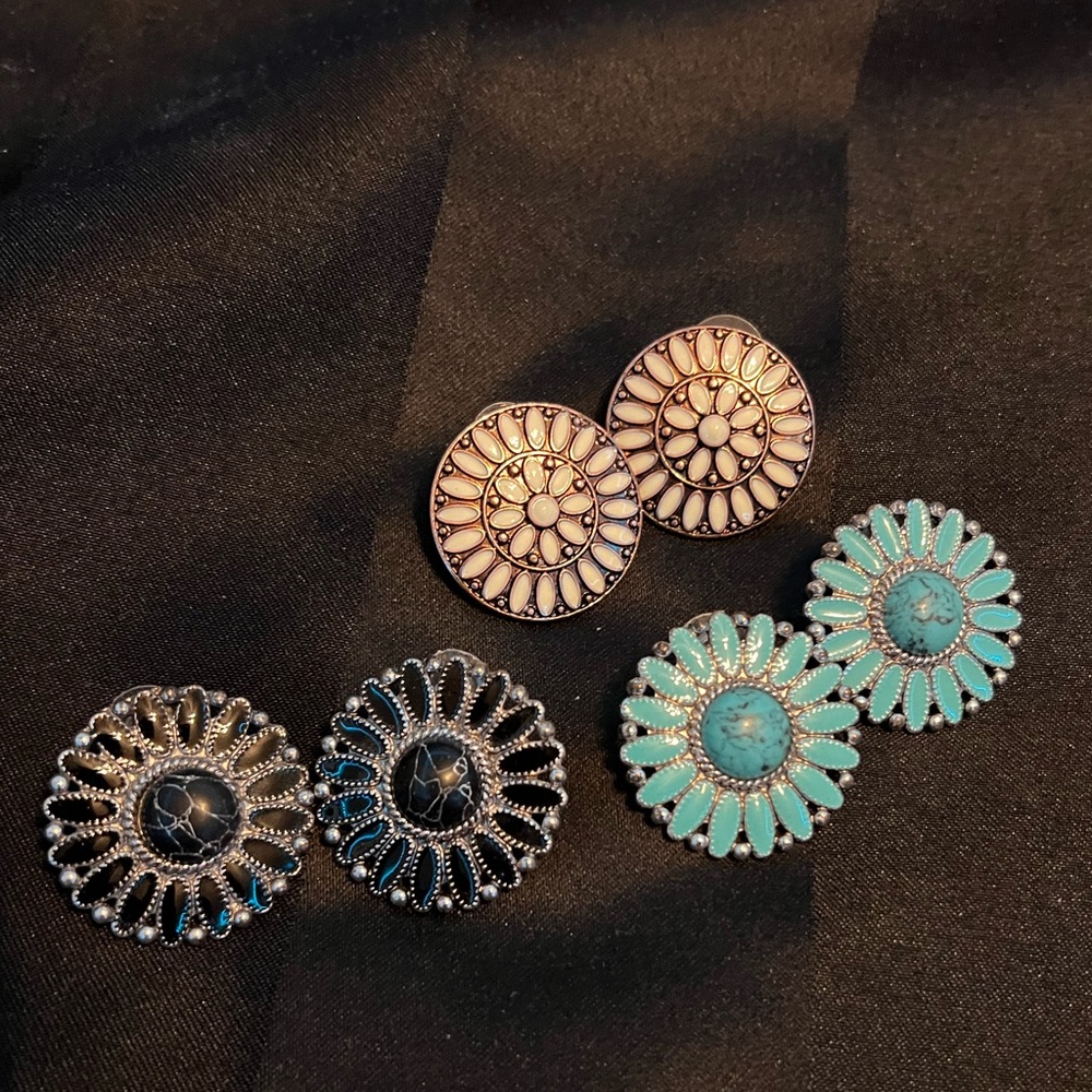 Western Earrings Jewelry Bundle